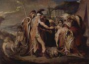 James Barry King Lear mourns Cordelia death oil on canvas